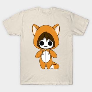 creepypasta masky fox costume doll T-Shirt